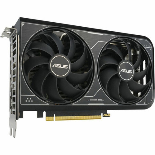 Asus NVIDIA GeForce RTX 4060 Graphic Card - 8 GB GDDR6 - 7680 x 4320 - 254 GHz Boost Clock - 128 bit Bus Width - PCI Express 40 - - DUAL-RTX4060-O8G-V2