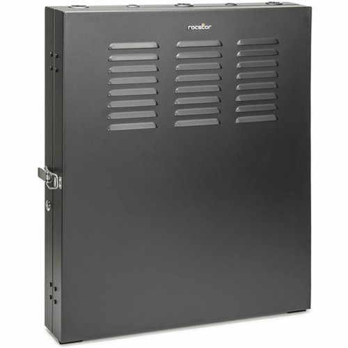 Rocstor SolidRack 2U Low Profile Vertical Mount Enclosure Cabinet - For Networking Equipment Rack Patch Panel LAN Switch - 2U Rack Y10E068-B1