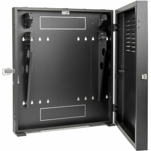 Rocstor SolidRack 2U Low Profile Vertical Mount Enclosure Cabinet - For Networking Equipment Rack Patch Panel LAN Switch - 2U Rack Y10E068-B1
