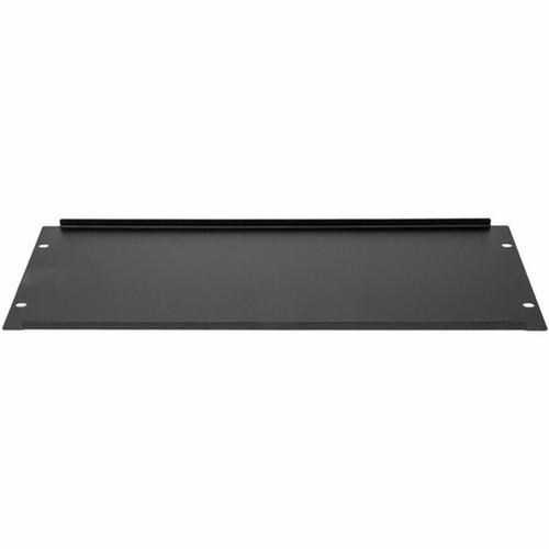 Rocstor Universal 4U Blank Panel for 19 inch Rack - 2 sets of M6 Cage NutsScrews - Cold Rolled Steel SPCC - Black - 4U Rack Height - Y10E075-B1