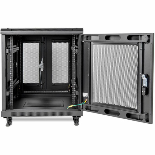 Rocstor SolidRack Rack Cabinet - For Server Storage LAN Switch PDU IT Equipment Patch Panel UPS - 12U Rack Height x 19 48260 Y10E065-B1