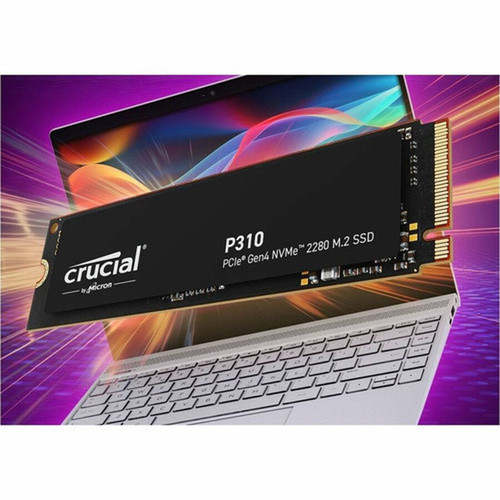 Crucial P310 500 GB Solid State Drive - M2 2280 Internal - PCI Express NVMe PCI Express NVMe 40 x4 - Notebook Handheld Gaming - - CT500P310SSD8