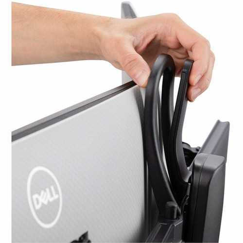 StarTechcom Crossbar Dual Monitor Desk Stand For 27inch Screens Max Cap 264lb VESA Mount 75x75100x100 Toolless Height Adjustment 2MC1S-MONITOR-STAND