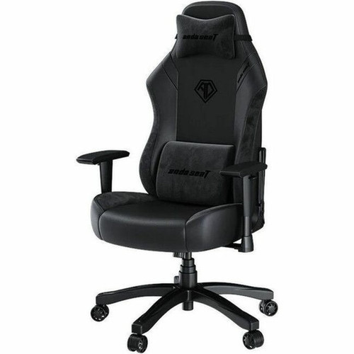 Anda Seat Phantom 4 Gaming Chair - For Gaming - PVC Leather - Black Red AD18-57-B-PVF-R01