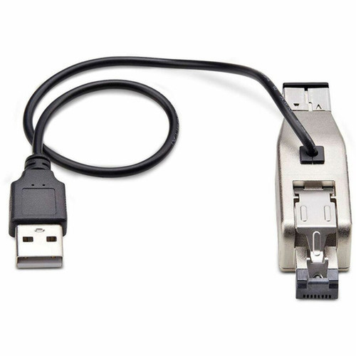 StarTechcom Gigabit Fiber to RJ45 Ethernet Media Converter Dongle USB Powered SMFMMF SingleMultimode Optical Fiber Metal - USB D01ML55U-FIBER-MEDIA
