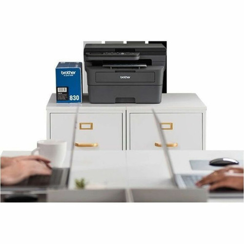 Brother HL-L2465DW Wired  Wireless Laser Multifunction Printer - Monochrome - CopierFaxPrinterScanner - 30 ppm Mono Print - 1200 x HLL2465DW