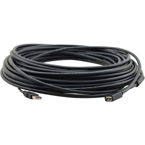 Kramer USB Active Extender Cable - Plenum Rated - 25 ft USB Data Transfer Cable - First End 1 x USB Type A - Female - Second End 1 x CPA-UAMUAF-25