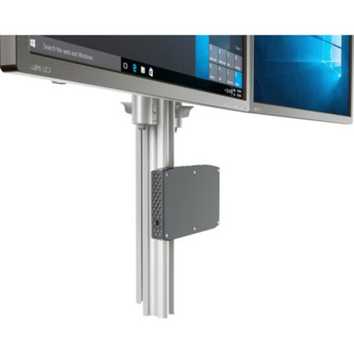 Atdec universal mini PC mount accessory - VESA 75x75 100x100 - Devices up to 11lb - NUC-compatible - All mounting hardware included AC-MP