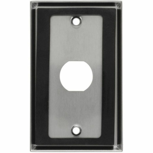 Tripp Lite by Eaton N206-FP01-IND RJ45 Bulkhead Wall Plate 1 Cutout Industrial Metal - 1 x Total Number of Sockets - 1-gang - - - N206-FP01-IND