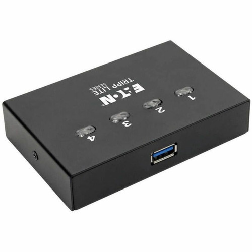 Tripp Lite by Eaton 4-Port USB 30 Peripheral Sharing Switch - SuperSpeed - USB - External - 4 USB Ports - 4 USB 30 Ports U359-004