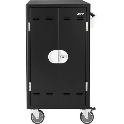 AVer AVerCharge X30i 30 Device Intelligent Charging Cart - 4 Casters - 5 127 mm Caster Size - Steel Plastic - 251 Width x 251 CHRGEX30i