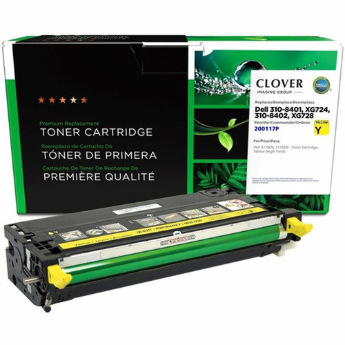 CIG Remanufactured High Yield Laser Toner Cartridge - Alternative for Dell Dell 310-8098 Dell 310-8099 Dell 310-8401 Dell 310-8402 200117P