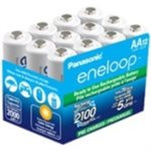 Panasonic eneloop Battery - Battery Rechargeable - AA - 2000 mAh BK3MCCA12FA