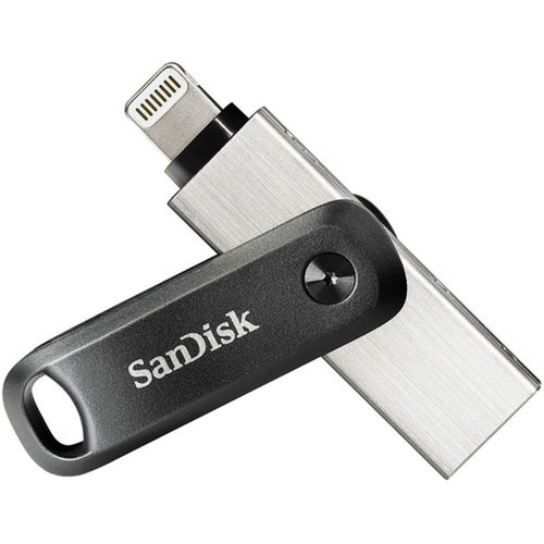 SanDisk iXpand Flash Drive Go For Your iPhone - 256 GB - USB 30 Type A Lightning SDIX60N-256G-GN6NE