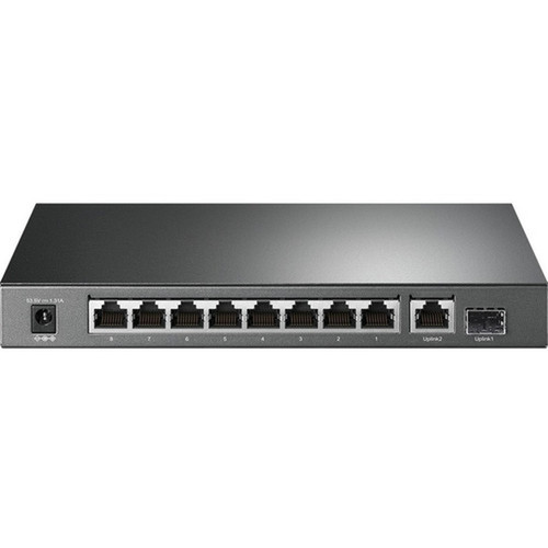 TP-Link 10-Port Gigabit Desktop Switch with 8-Port PoE - 10 Ports - 2 Layer Supported - Modular - 1 SFP Slots - 711 W Power - 63 W - TL-SG1210P