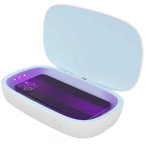 Manhattan Phone Sanitizer With Qi Wireless Charger - Input connectors USB 102407