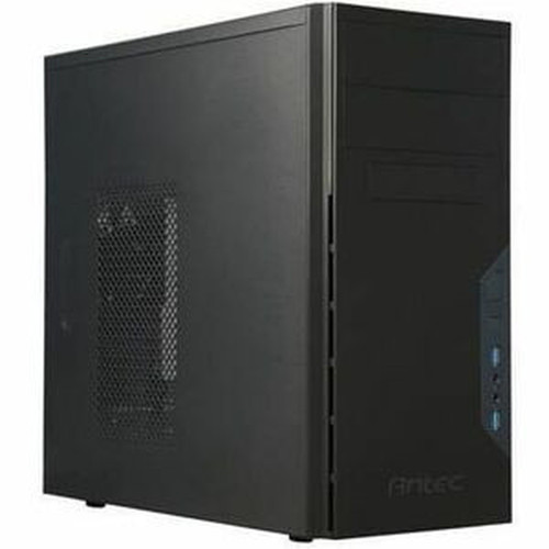 Antec VSK3000E-U3 Computer Case - Mini-tower - Black - Galvanized Cold Rolled Steel SGCC Steel - Micro ATX Mini ITX Motherboard - VSK3000E-U3US