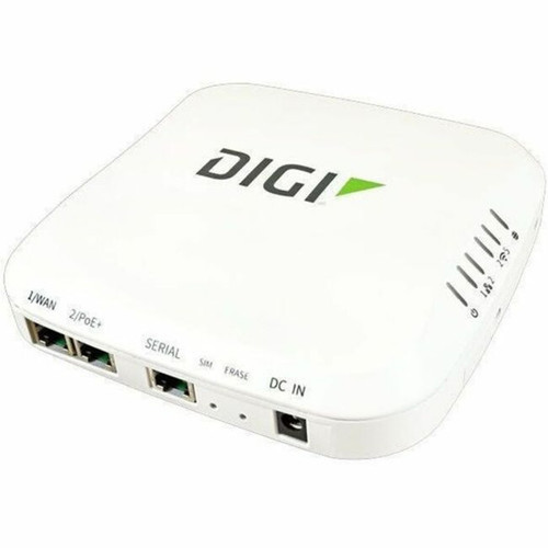 Digi EX50 Wi-Fi 6 IEEE 80211 abgnacax 2 SIM Cellular Ethernet Wireless Router - 5G - LTE Advanced Pro HSPA - Dual Band - 240 EX50-WXS6-GLB