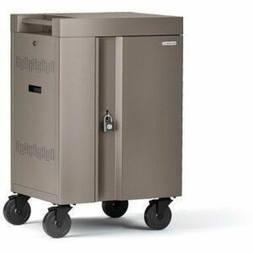 Bretford CUBE Cart Mini - Pre-Wired TVCM20USBC - 4 Casters - Champagne - For 20 Devices TVCM20USBC-CH