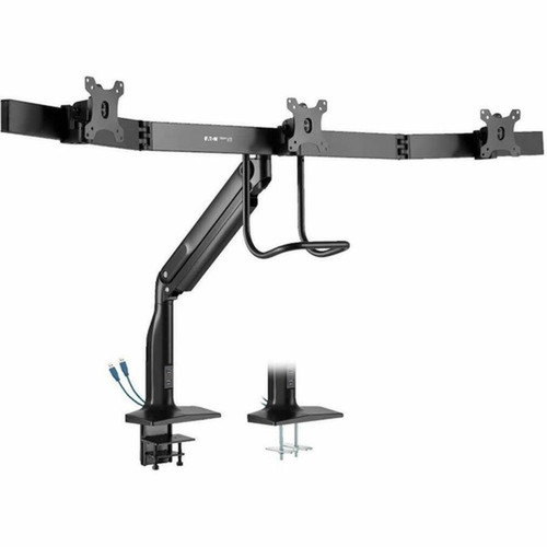 Tripp Lite by Eaton Safe-IT DMPDT1732AM Desk Mount for Monitor HDTV Flat Panel Display Curved Screen Display Smartphone Display - DMPDT1732AM