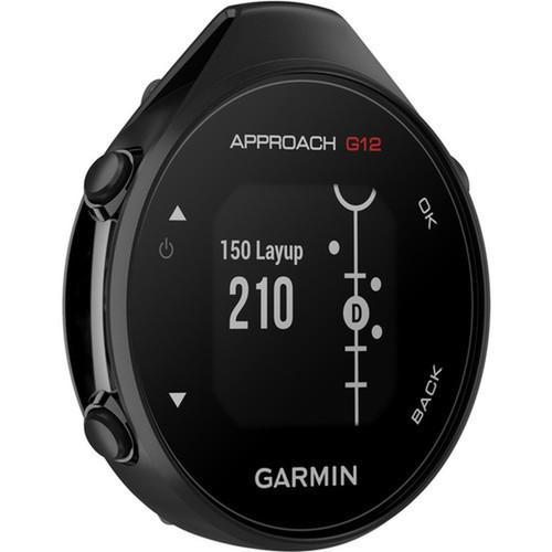 Garmin Approach G12 Golf GPS Navigator - 09 - Bluetooth - USB - 30 Hour - Water Resistant 010-02555-00