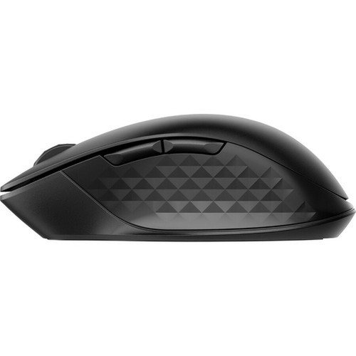 HP 430 Multi-Device Wireless Mouse - Blue Optical - Wireless - BluetoothRadio Frequency - Jet Black - USB Type A - 4000 dpi - Scroll 3B4Q2AAABL