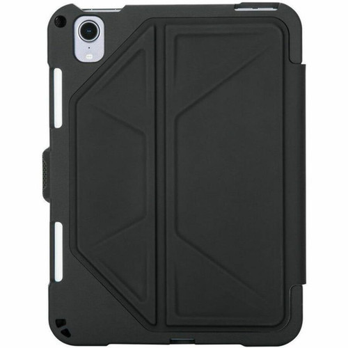 Targus Pro-Tek THZ913GL Carrying Case Flip for 83 Apple iPad mini 6th Generation Tablet - Black - Shock Absorbing Bump Ding - - THZ913GL
