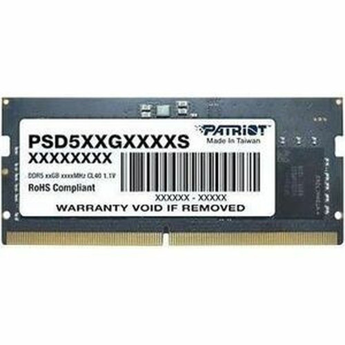 Patriot Memory Signature Line 32GB DDR5 SDRAM Memory Module - For Notebook - 32 GB 1 X 32GB - DDR5-5600PC5-44800 DDR5 SDRAM - 5600 PSD532G56002S