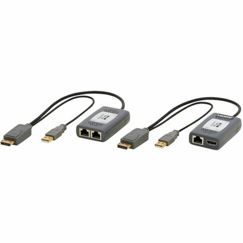 Tripp Lite by Eaton B127U-111-PDPD Video Extender TransmitterReceiver - 1 Input Device - 1 Output Device - 22999 ft 70100 mm Range B127U-111-PDPD