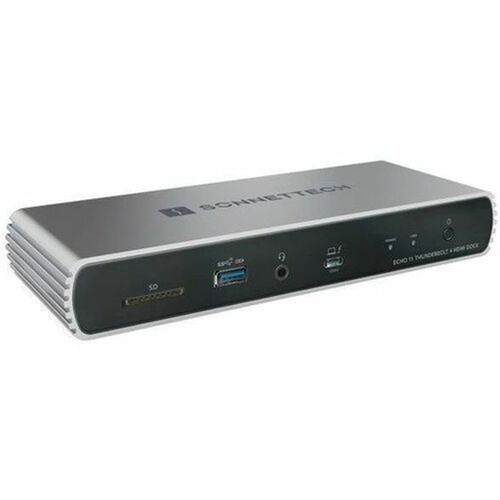 Sonnet Echo 11 Thunderbolt 4 HDMI Dock - for NotebookDesktop PCMonitorHeadphoneMicrophoneTablet PC - Memory Card Reader - SD - ECHO-DK11H-T4