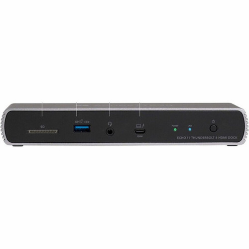 Sonnet Echo 11 Thunderbolt 4 HDMI Dock - for NotebookDesktop PCMonitorHeadphoneMicrophoneTablet PC - Memory Card Reader - SD - ECHO-DK11H-T4