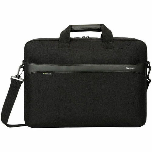 Targus GeoLite EcoSmart TSS984GL Carrying Case Briefcase for 15 to 16 Notebook - Black - Water Resistant - Fabric Body - Shoulder TSS984GL