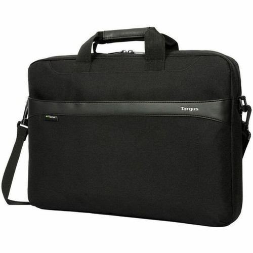 Targus GeoLite EcoSmart TSS984GL Carrying Case Briefcase for 15 to 16 Notebook - Black - Water Resistant - Fabric Body - Shoulder TSS984GL