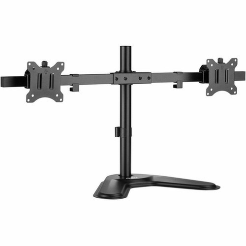 Rocstor ErgoReach Mounting Pole for Flat Panel Display - Black - LandscapePortrait - Height Adjustable - 2 Displays Supported - 17 Y10N003-B1