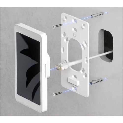 Ubiquiti Intercom Viewer - 5 TouchscreenFull-duplexPolycarbonate Glass - Indoor Video Intercom Access Control - 1 Pack UA-Intercom-Viewer