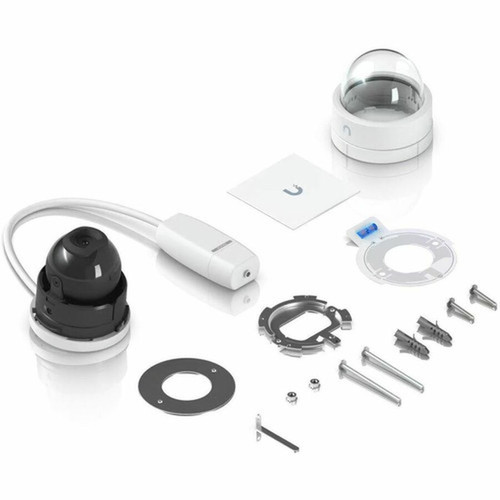 Ubiquiti UniFi G5 4 Megapixel Indoor 2K Network Camera - Color - Dome - White - 6562 ft 20 m Infrared Night Vision - 2688 x 1512 - UVC-G5-DOME-ULTRA