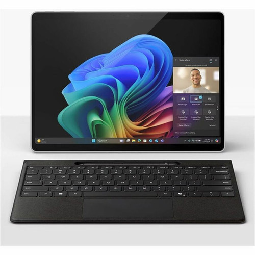 Microsoft Surface Pro 11 Copilot PC Tablet - 13 - Qualcomm Snapdragon X Elite - 16 GB - 512 GB SSD - Windows 11 Pro - Platinum - 12 ZIN-00001