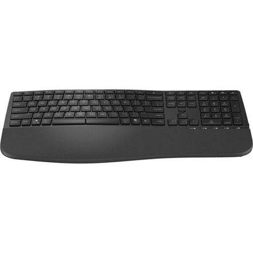 HP 685 Comfort Dual-Mode Keyboard for Business - Wireless Connectivity - BluetoothRF - 3281 ft 1000049 mm - 240 GHz - USB Type A 8T6L9UTABA