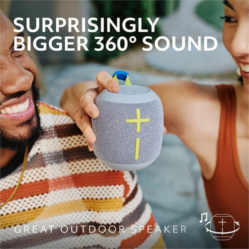 Ultimate Ears WONDERBOOM 4 Portable Bluetooth Speaker System - Active Black - Battery Rechargeable 984-001876