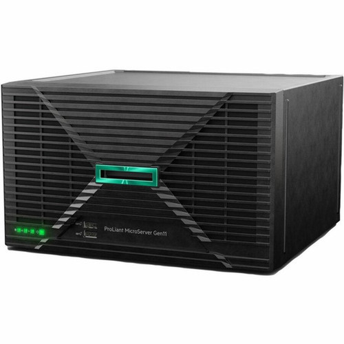 HPE ProLiant MicroServer Gen11 Ultra Micro Tower Server - 1 x Intel Xeon E-2434 340 GHz - 16 GB RAM - 1 TB HDD - 1 x 1TB HDD - - - P68821-001