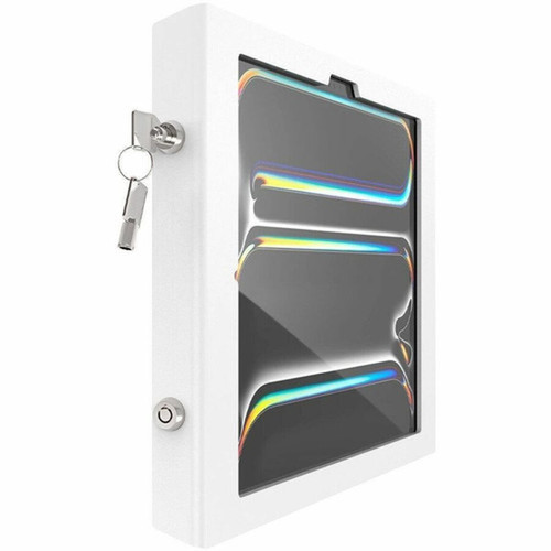 MacLocks iPad Pro M4iPad Air M2 2024 Enclosure Medical Rolling Cart - Apex Rise Freedom MCRSTDW11PAPX4W