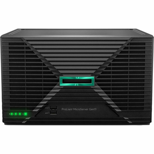 HPE ProLiant MicroServer Gen11 Ultra Micro Tower Server - 1 x Intel Xeon E-2434 340 GHz - 32 GB RAM - 4 TB HDD - Serial ATA600 - - 1 P74440-005