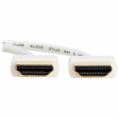 Tripp Lite series Slim P569-003-SLIM-W HDMI AV Cable - 3 ft 091 m HDMI AV Cable for AudioVideo Device Digital Signage Display P569-003-SLIM-W