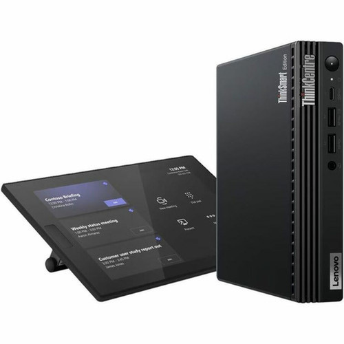 Lenovo ThinkSmart Tiny 12XH0005US Video Conference Equipment - For Video Conferencing - 1 x Network RJ-45 - USB - Gigabit Ethernet - 12XH0005US