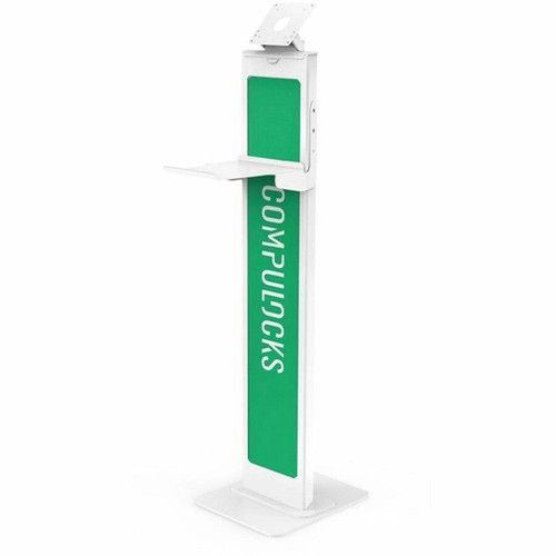 Compulocks BMTRAY02W Mounting Tray for Printer - White - 227 kg Load Capacity - 1 - Aluminum Steel High-grade Aluminum BMTRAY02W