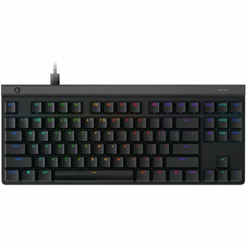 Logitech G G515 TKL Gaming Keyboard - Cable Connectivity - USB Interface - RGB LED - English - GL Tactile Keyswitch - Black 920-012868