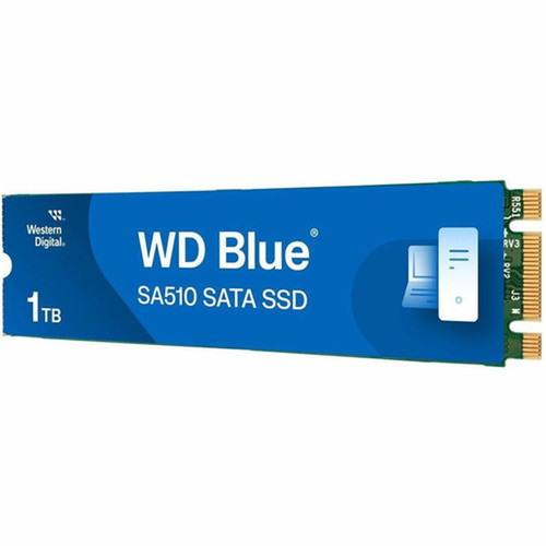 WD Blue SA510 WDS100T3B0B-00AXS0 1 TB Solid State Drive - M2 2280 - SATA - Computer Device Supported - 400 TB TBW - 5 Year Warranty WDS100T3B0B-00AXS0