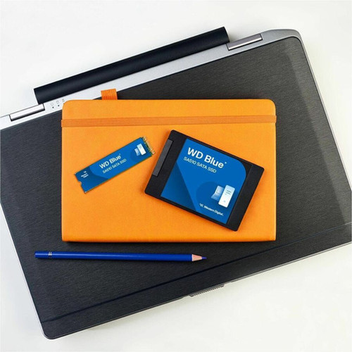 WD Blue SA510 WDS250G3B0A-00AXR0 250 GB Solid State Drive - 25 Internal - SATA SATA600 - Desktop PC Notebook Device Supported - WDS250G3B0A-00AXR0