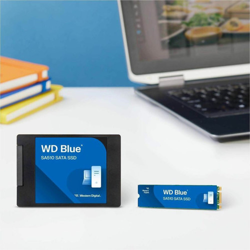 WD Blue SA510 WDS250G3B0A-00AXR0 250 GB Solid State Drive - 25 Internal - SATA SATA600 - Desktop PC Notebook Device Supported - WDS250G3B0A-00AXR0