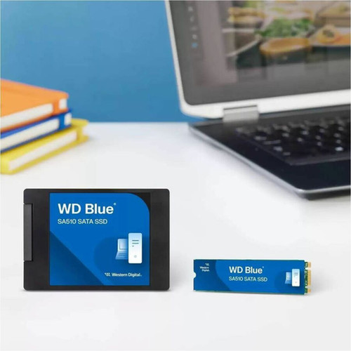 WD Blue SA510 WDS100T3B0A-00AXR0 1 TB Solid State Drive - 25 Internal - SATA - Desktop PC Notebook Device Supported - 400 TB TBW WDS100T3B0A-00AXR0